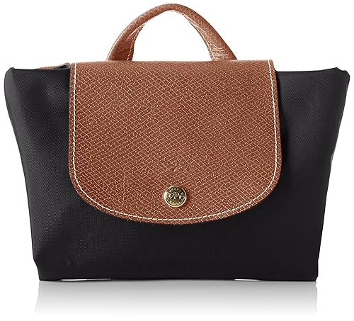 Longchamp Le Pliage Zippered Nylon Backpack (Black) in Oman