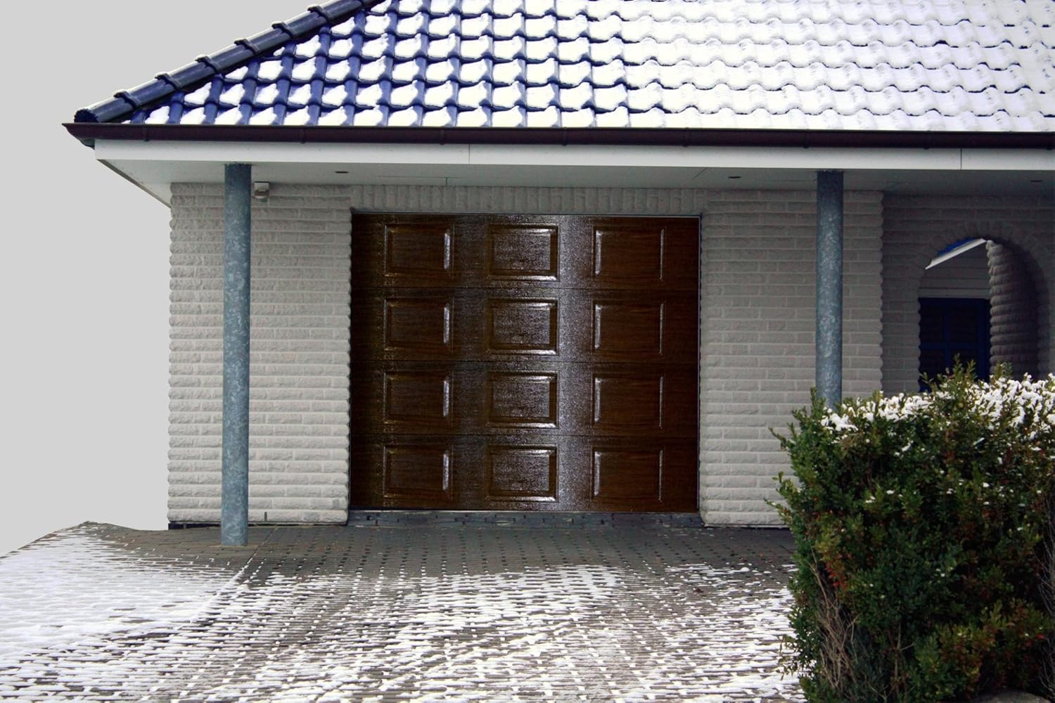 Tor, Garagentor, Sektionaltor 2540 x 2180 mm RA., braun box günstig