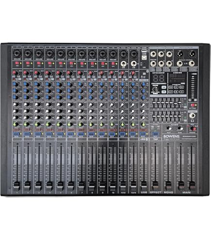 Amazon.com: Behringer EURODESK SX2442FX Ultra-Low Noise Design 24