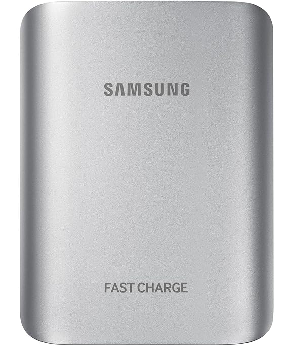 Samsung Externer Akkupack mit Schnellladefunktion (10.200 mAh/2A) - Silber