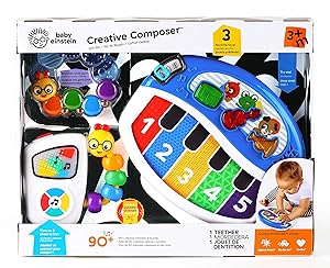 Baby Einstein Creative Composer Musical Toy Gift Set, Ages 3 Months +