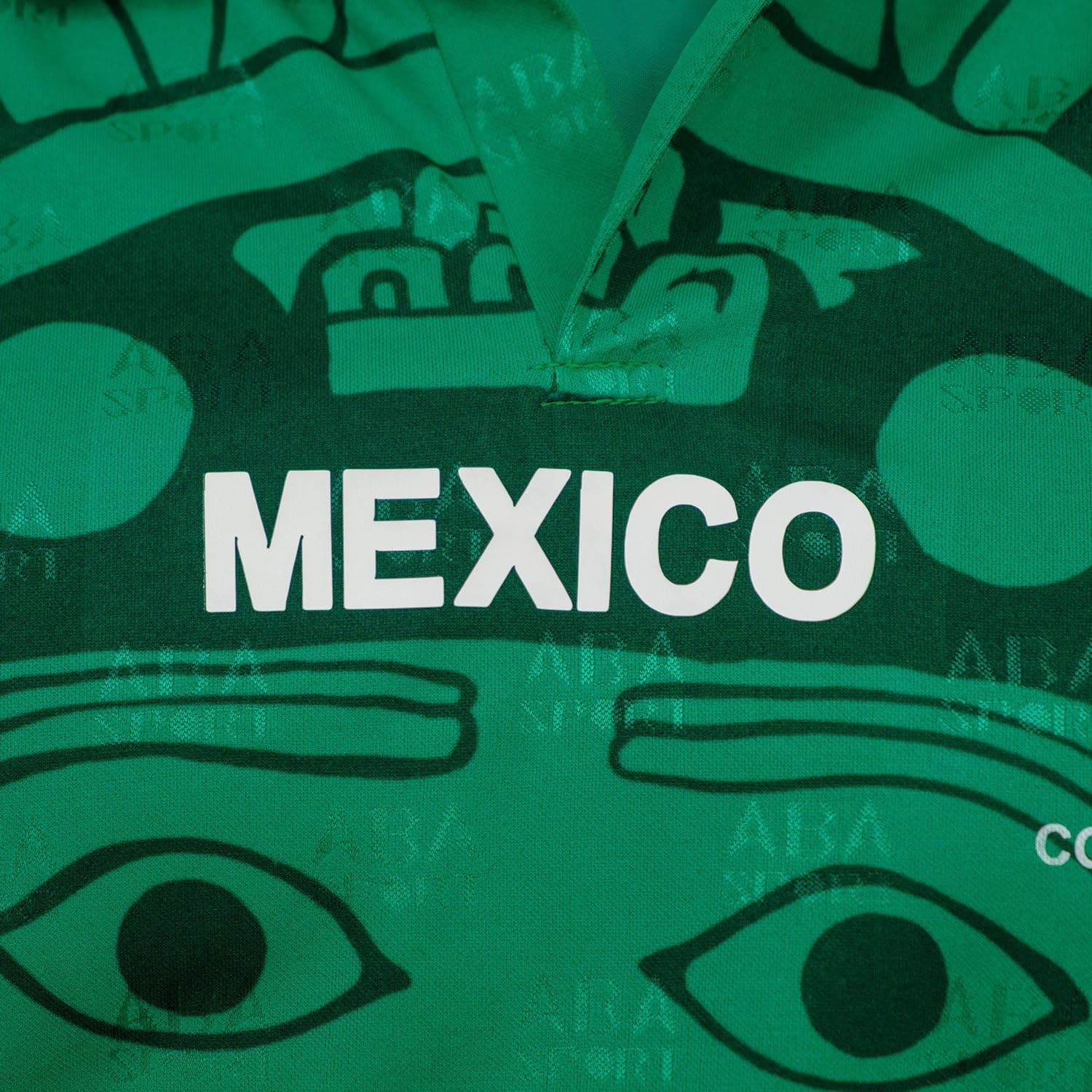 mexico authentic 1998 world cup soccer jersey