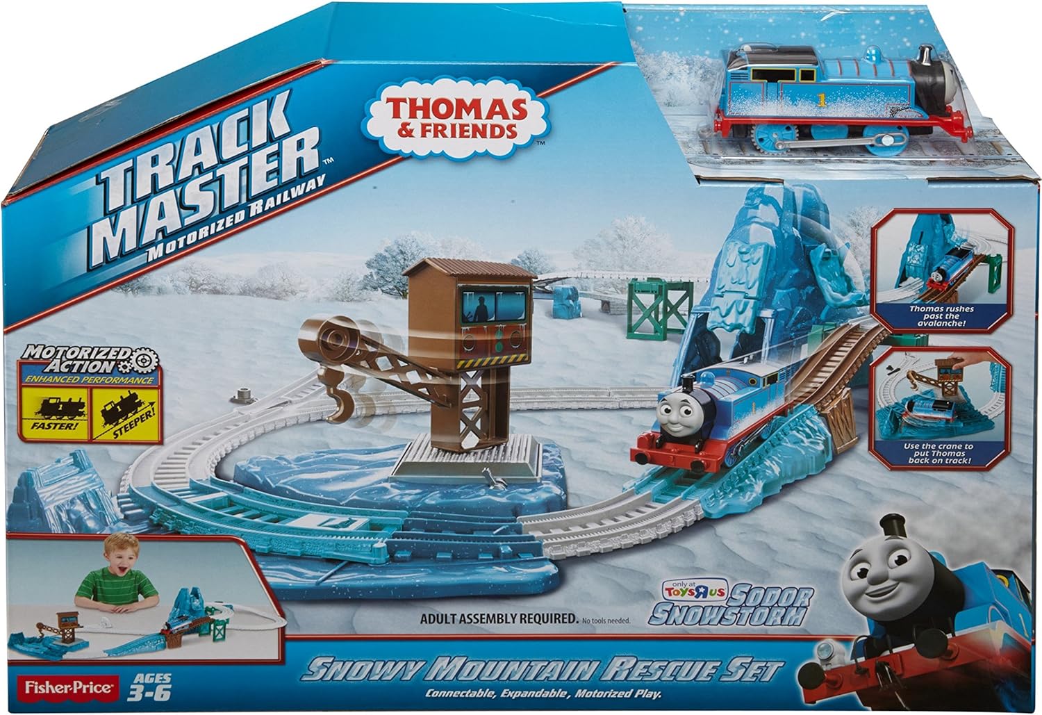 thomas snowy mountain rescue