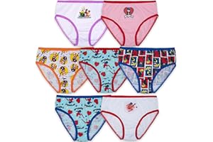 Miraculous Girls' 100% Combed Cotton Ladybug Underwear in Sizes 4, 6 and 8