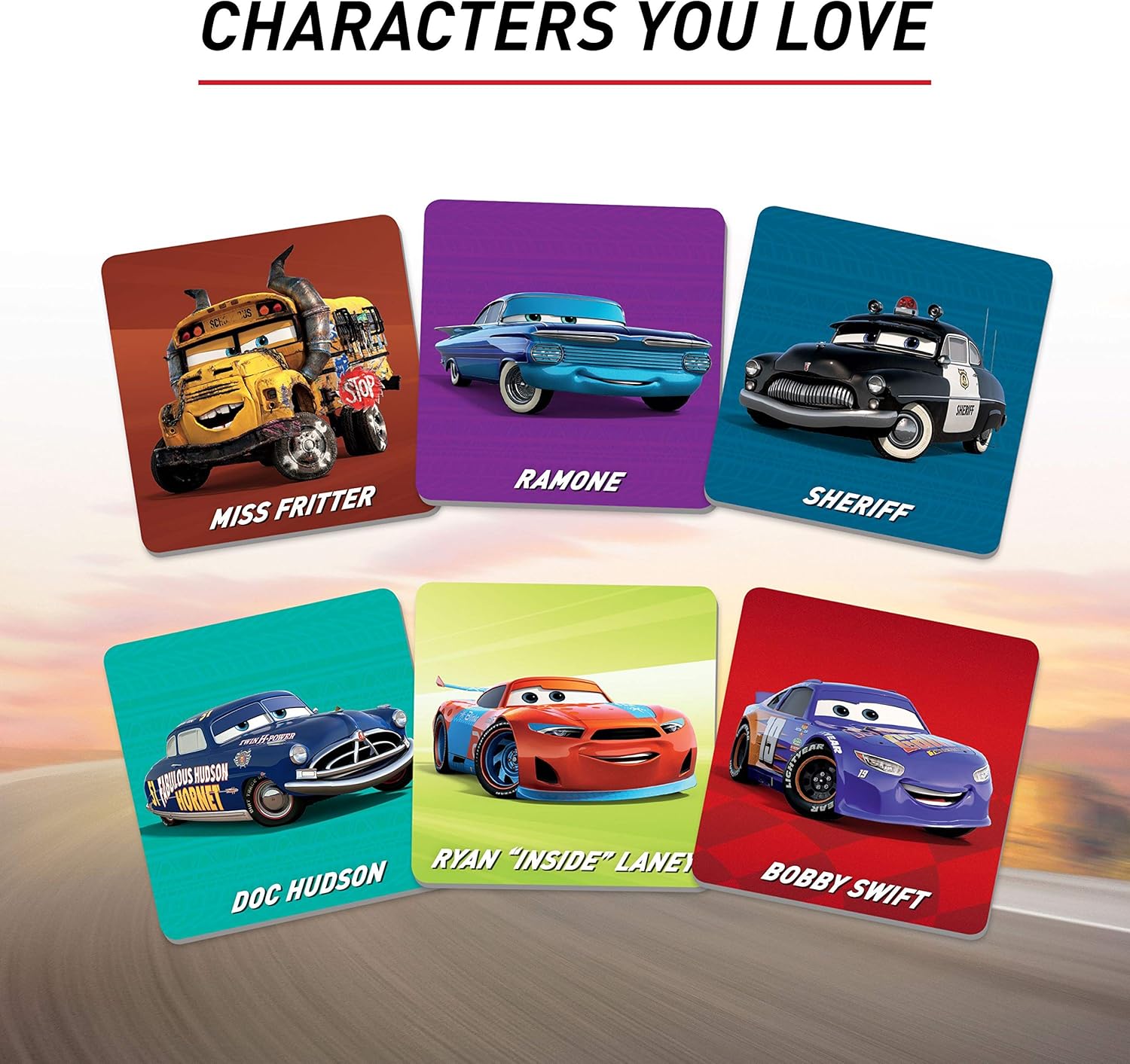 disney cars memory game
