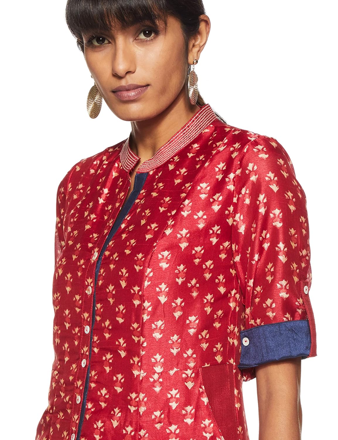 biba women's angrakha salwar suit set