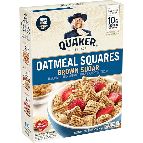 QUAKER, OATMEAL BREAKFAST CEREAL, 14.5 OZ
