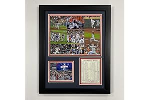 Legends Never Die, Inc. Atlanta Braves | 2021 World Series Champions | 12"x15" Framed Photo Collage (Mosaic)