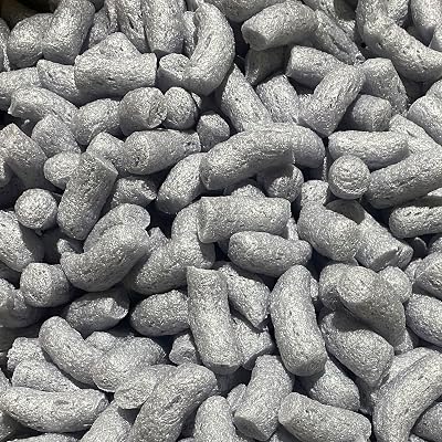 STORM EcoFlo Grey Biodegradable Packing Peanuts 5 Cu Ft Loose Fill Packaging