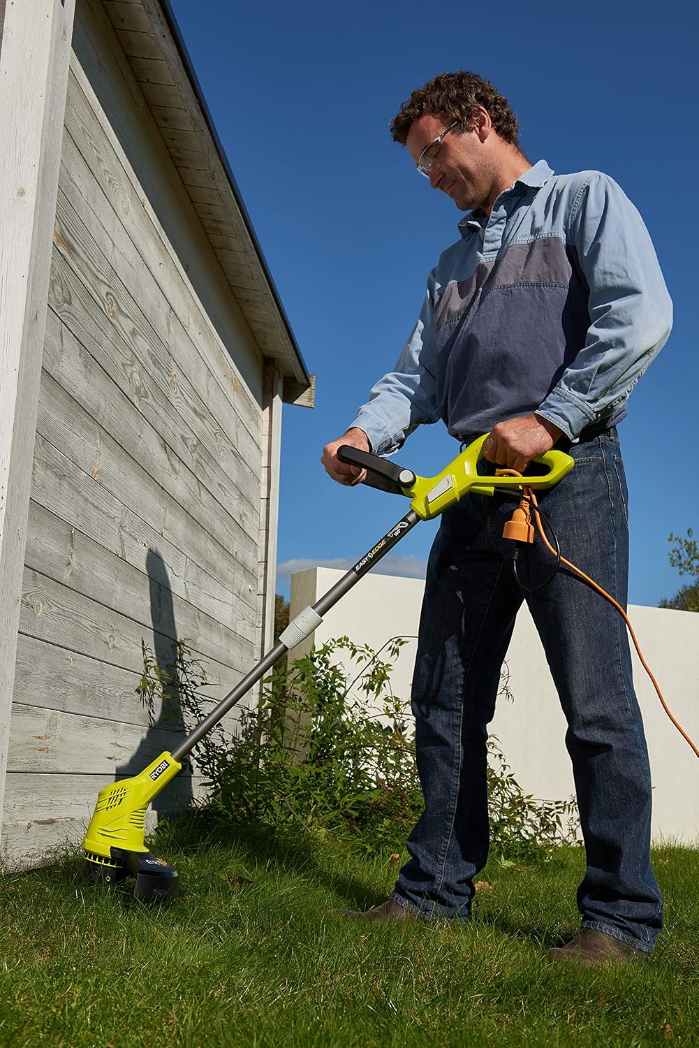 Ryobi RLT4125 400W 25 cm Line Trimmer, Hyper Green - Image 3