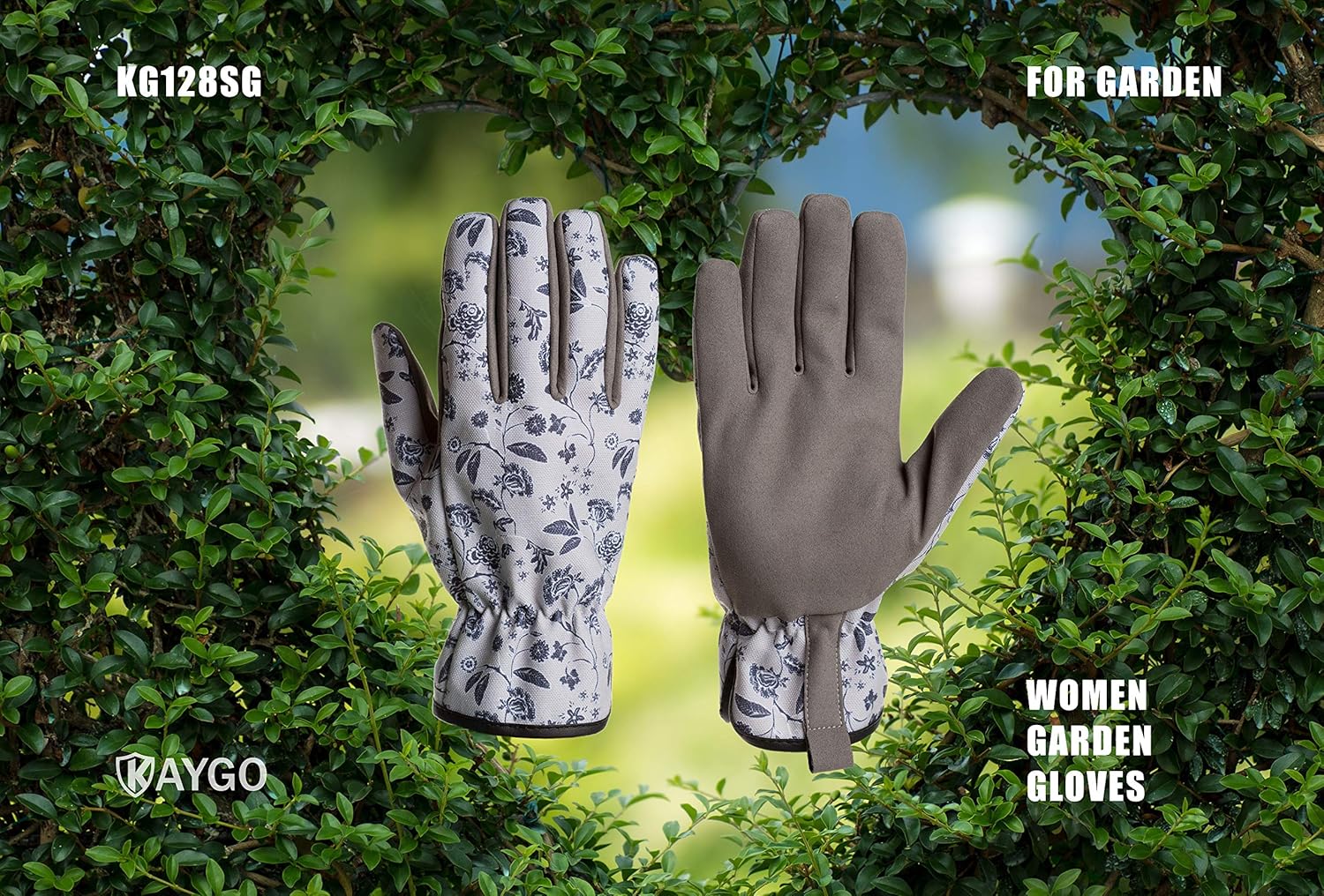 KAYGO Women Garden Work Gloves, KG128SG, for Every Beautiful Women and Her Lovely Garden (Medium): Home Improvement