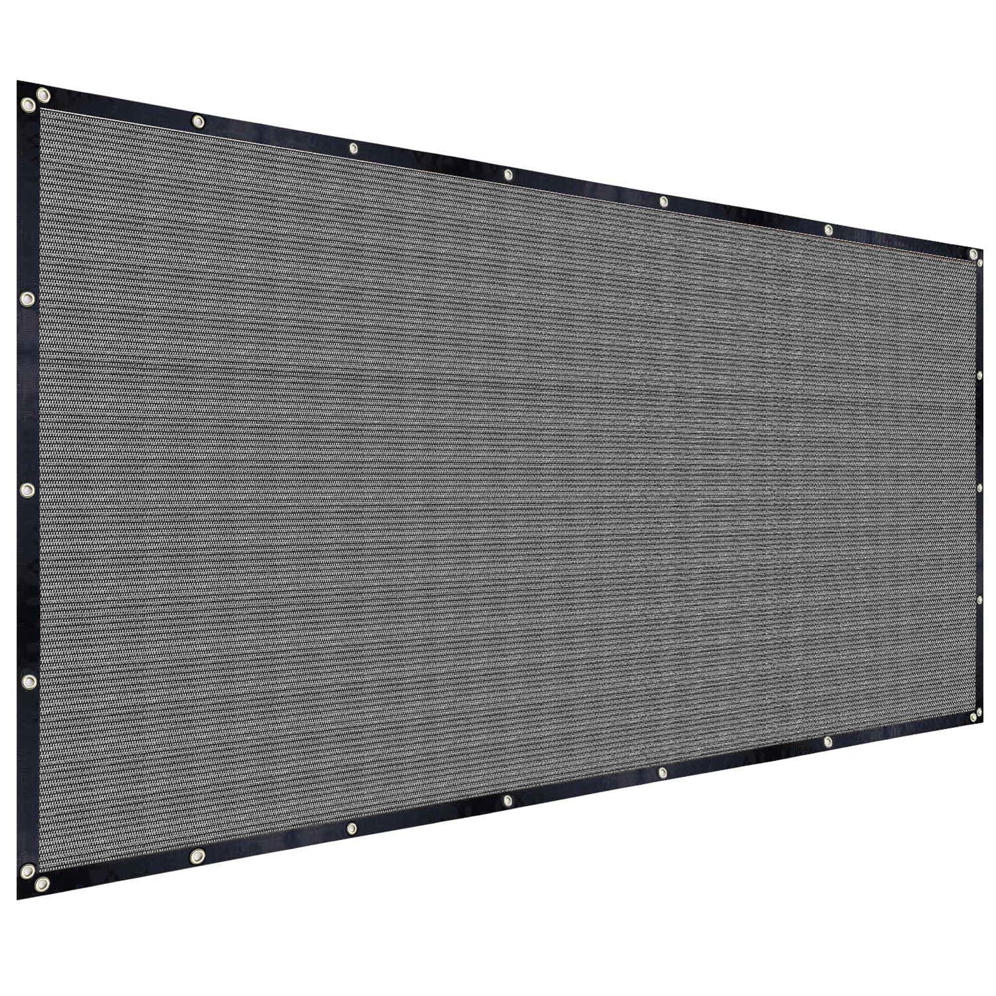 Photo 1 of ***(MISSING PARTS)***FAIR WIND Shade Cloth 90% Sun Shade Fabric Privacy Screen Shade Cover Patio Canopy with Grommets Shade Net for Garden Outdoor Pergola 8 x 12 FT - Grey