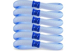 FULIDOUER Pool Cleaner Hose for Zodiac Mx6 Mx8 Replacement Parts, R0527700 Pool Hoses for Above Ground Pools, Twist Lock Pool Vacuum Hose for Inground Pools, 6 Pack
