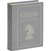 WS Game Company Chess Vintage Bookshelf Edition Board Game with Wood Pieces | Classic 2-Player Strategy Game, Linen-Wrapped Book Box, Integrated Storage, Full-Size Folding Board, Adults and Kids 9 and Up