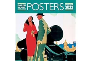 English Travel Posters Wall Calendar 2022 (Art Calendar)