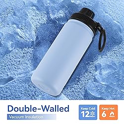 DOMICARE 16 oz Kids Water Bottle for School