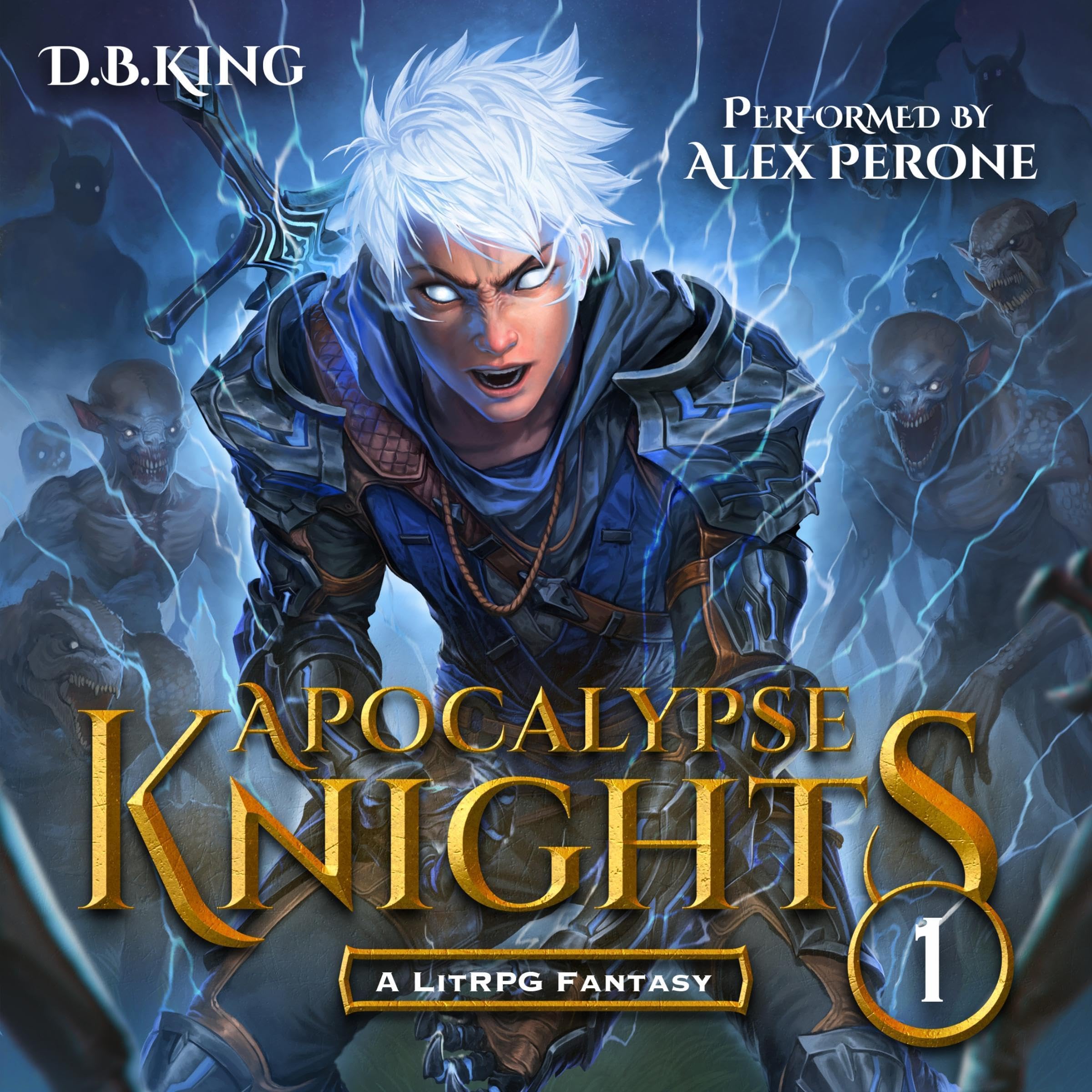 Apocalypse Knights 1: A LitRPG Fantasy Image