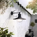Philips myGarden Topiary Outdoor Vintage Wall Lantern Black IP44 60W Bulb view 3