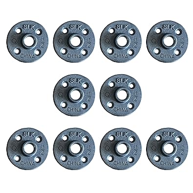 Yaetek 1 2 Malleable Iron Pipe Floor Flange Threaded Fitting