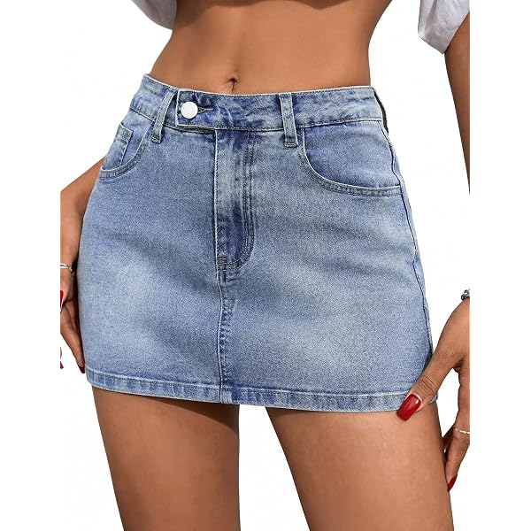 Amazon.com: EMMIOL Skirts for Women Summer Vacation Mid Rised Sexy