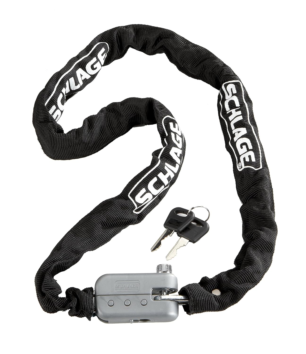 Schlage 001157 Locking Key Chain, 4'