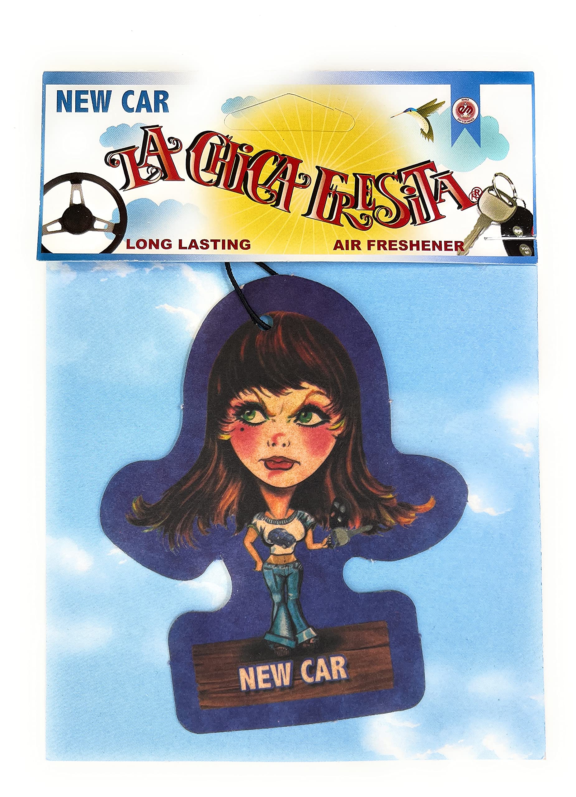 Photo 1 of 6 pack NEW CAR/ Carro Nuevo Aromatizante SCENT LA CHICA FRESITA Air Freshener