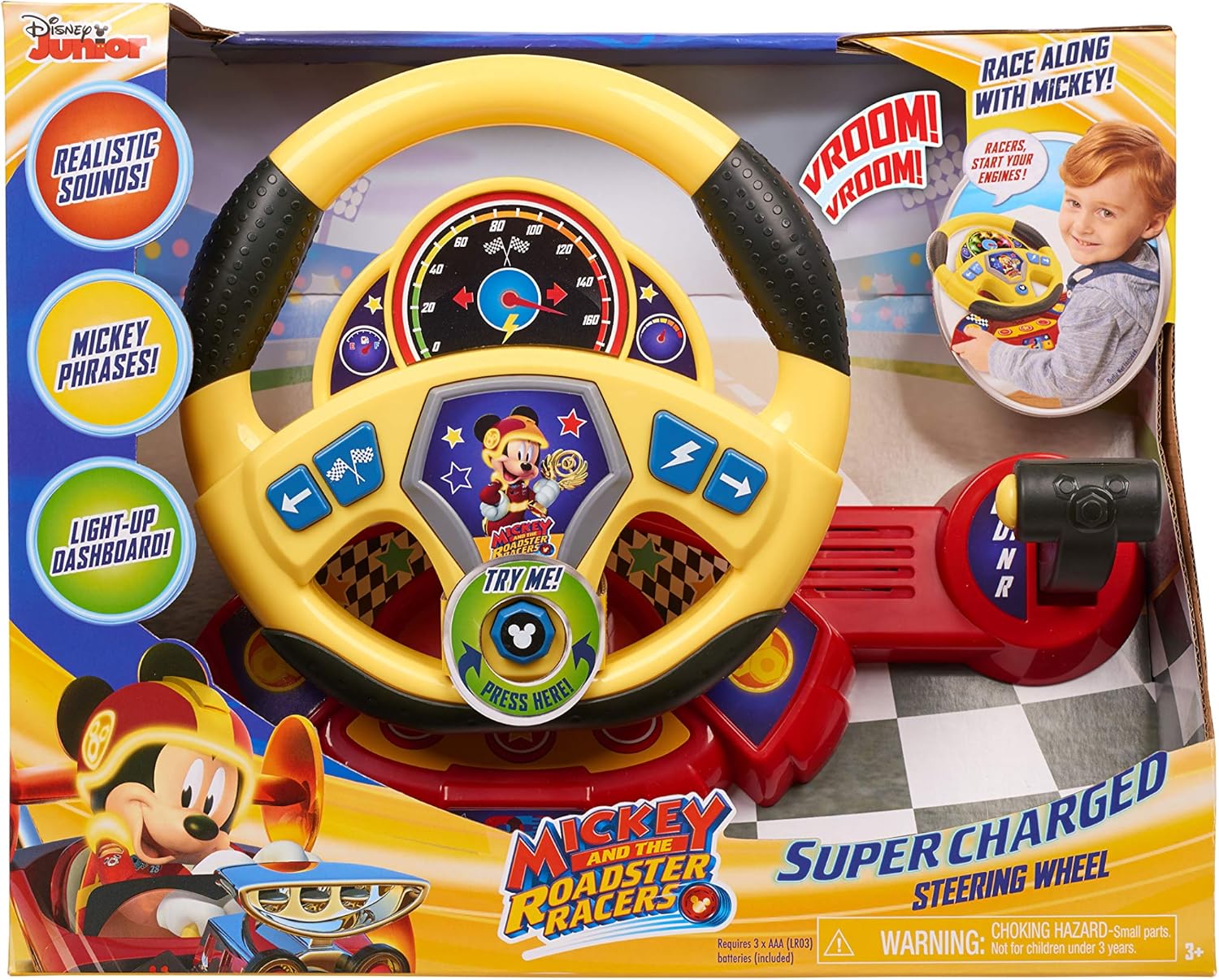toy steering wheel amazon
