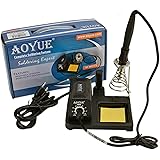 Aoyue 469 Variable Power 60 Watt Soldering Station with Removable Tip Design- ESD Safe