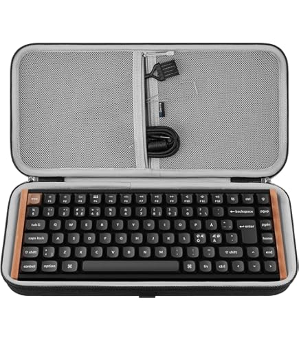 Amazon.com: Geekria 75% Keyboard Hard Shell Case, Compatible with