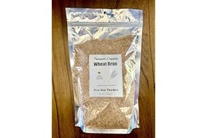 Wheat Bran Bedding/Gutload for Mealworms and Superworms by Five-Star Feeders (10 Pounds)