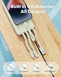 Charmast Portable Charger with Built in