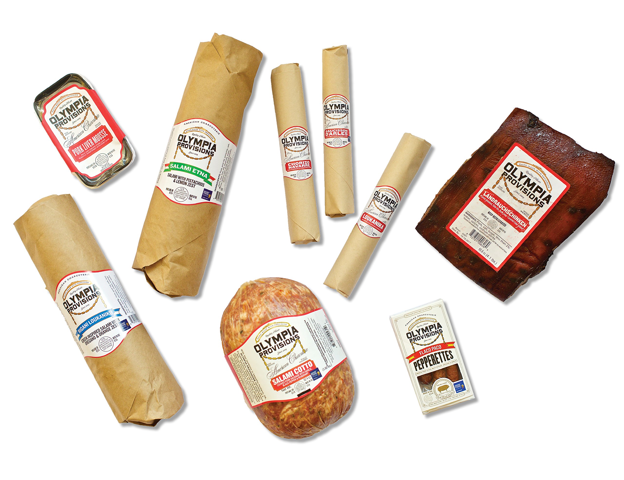 Olympia Provisions Grande Good Food Award Winning Charcuterie Gift Box