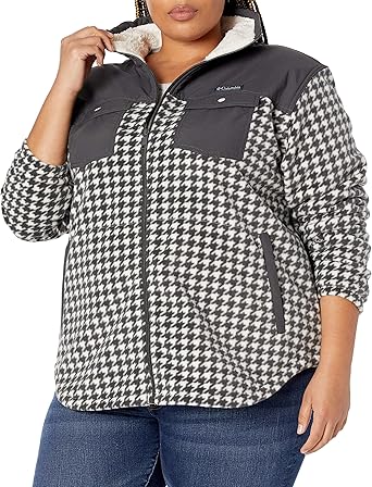 columbia women's benton springs overlay fleece jacket