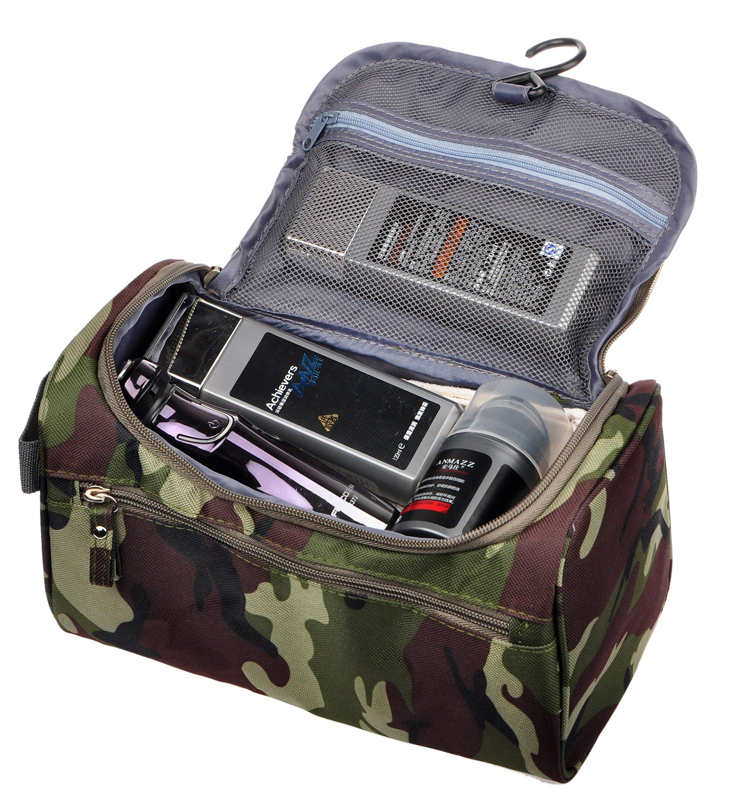 camouflage toiletry bag