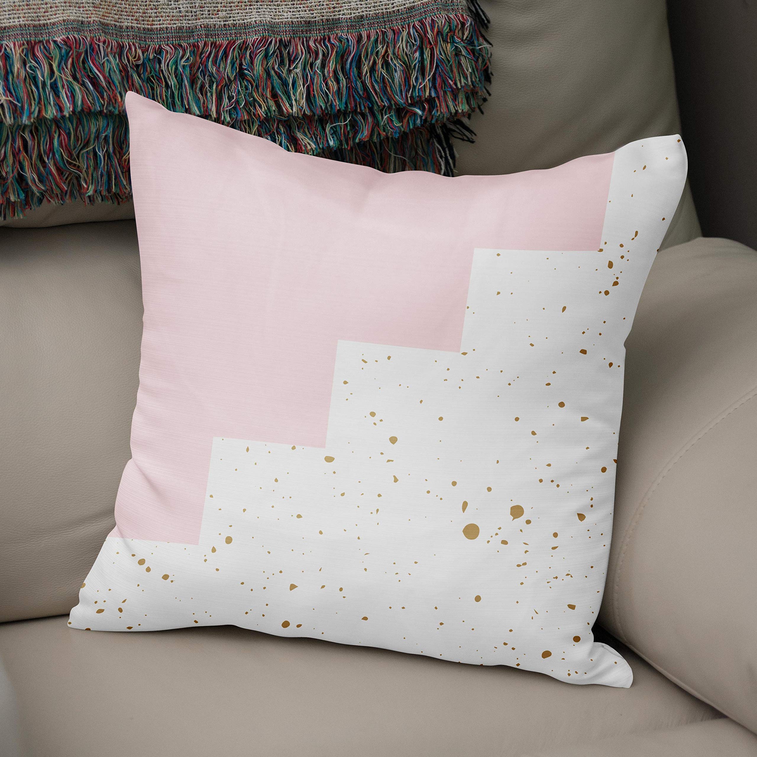Bonamaison, Decorative Cushion Cover - 50% Cotton 50% Polyester - 43x43cm - Designed and Manufactured in Turkey