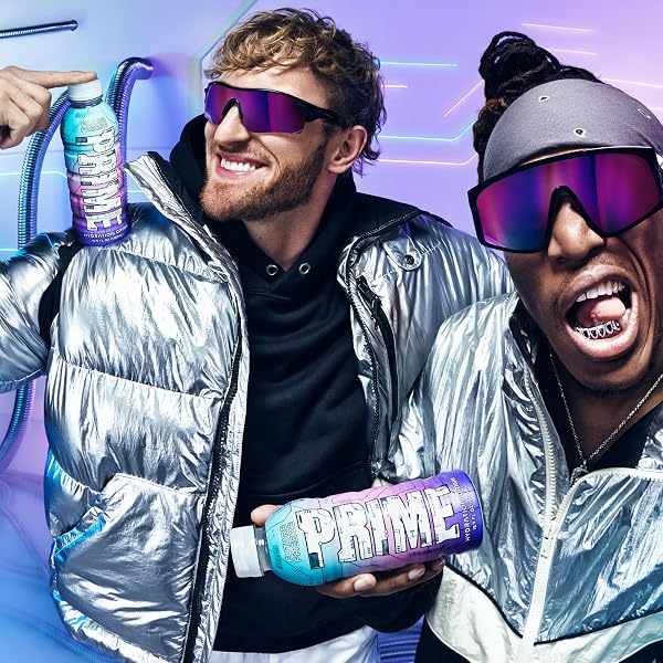 PRIME HYDRATION FUTURE FREEZE, SPORTS DRINKS, ELECTROLYTE ENHANCED FOR ULTIMATE HYDRATION, 250MG BCAAS, B VITAMINS, ANTIOXIDANTS, LOW SUGAR, 16.9 FL OZ, 12 PACK