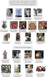 Felicity Solar Fairy 19cm Garden Ornament Resin Bronze Effect FHFY Garden view 8