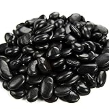 MSI Decorative Polished Black Pebbles, 0.2 inch