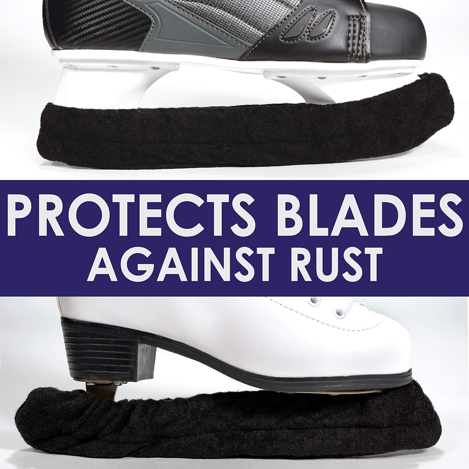 Athletico Ice Skate Blade Covers - Guards for Hockey Skates, Figure Skates, and Ice Skates - Skating Soakers Cover Blades from Youth to Adult Size - Men, Women, Kids : Sports & Outdoors