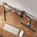 ErGear Dual Monitor Stand 13-32 Inch Adjustable Tilt Swivel Rotate 360 VESA view 6