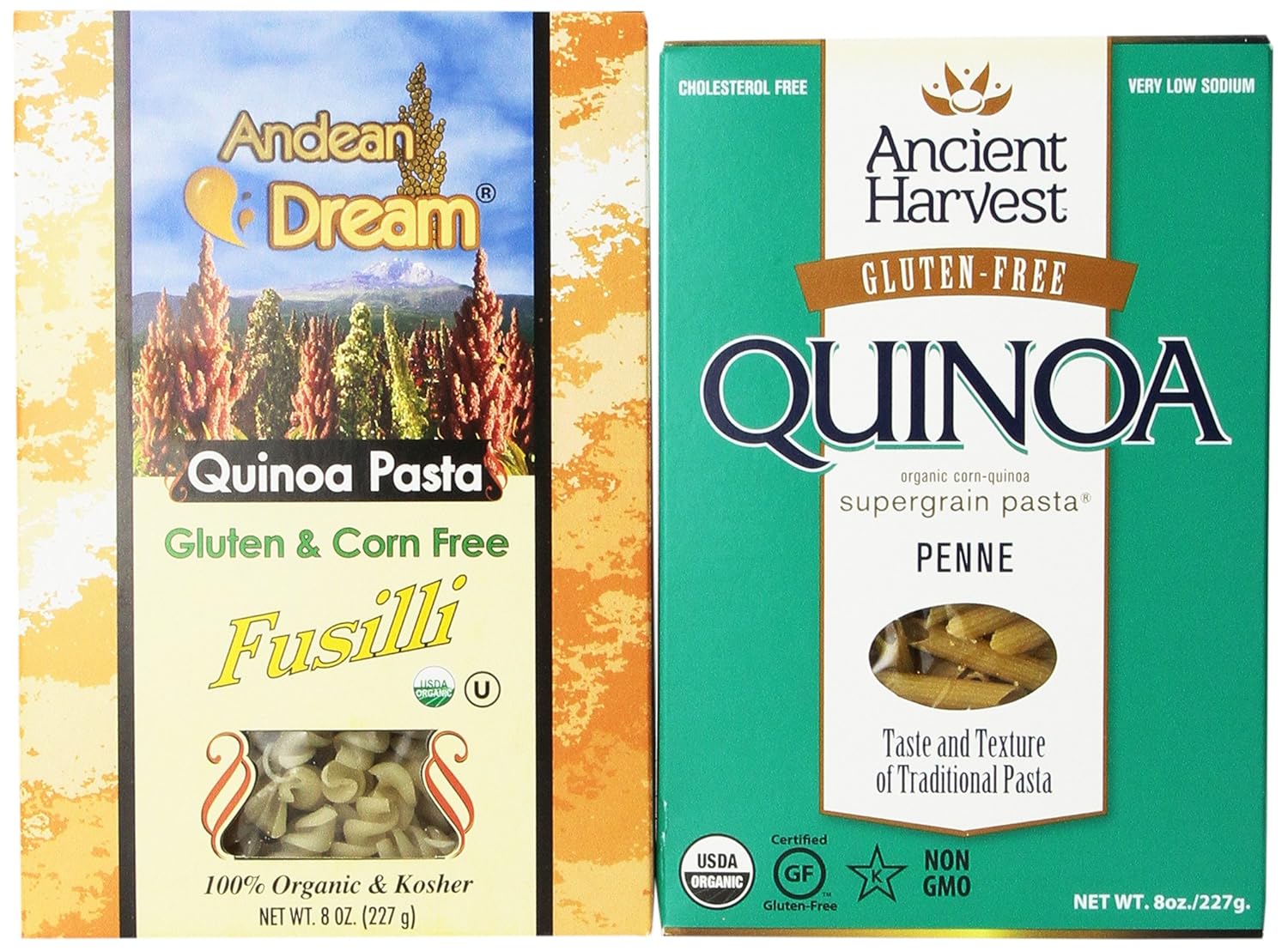 Gluten Free Organic Quinoa Pasta 2Flavor Variety One 8