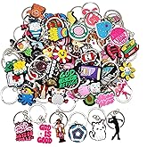 Pabucle Cute Keychain for Women,Phrase Different Key Chain for Car Keys Purse Bag charm