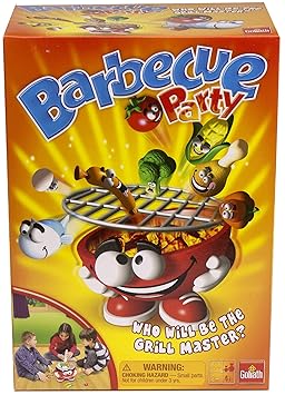 Barbecue Party Game -- Put Food on The BBQ Grill Before it Goes Flying Off