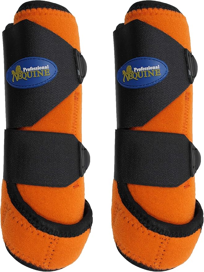 orange splint boots