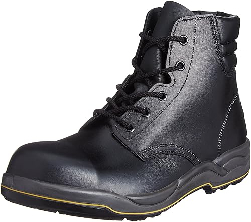 Amazon ノサックス 安全靴 3層 ウレタン底 中編上 Jis規格 Jmf5066 メンズ 黒 30cm 30cm 安全靴 作業靴