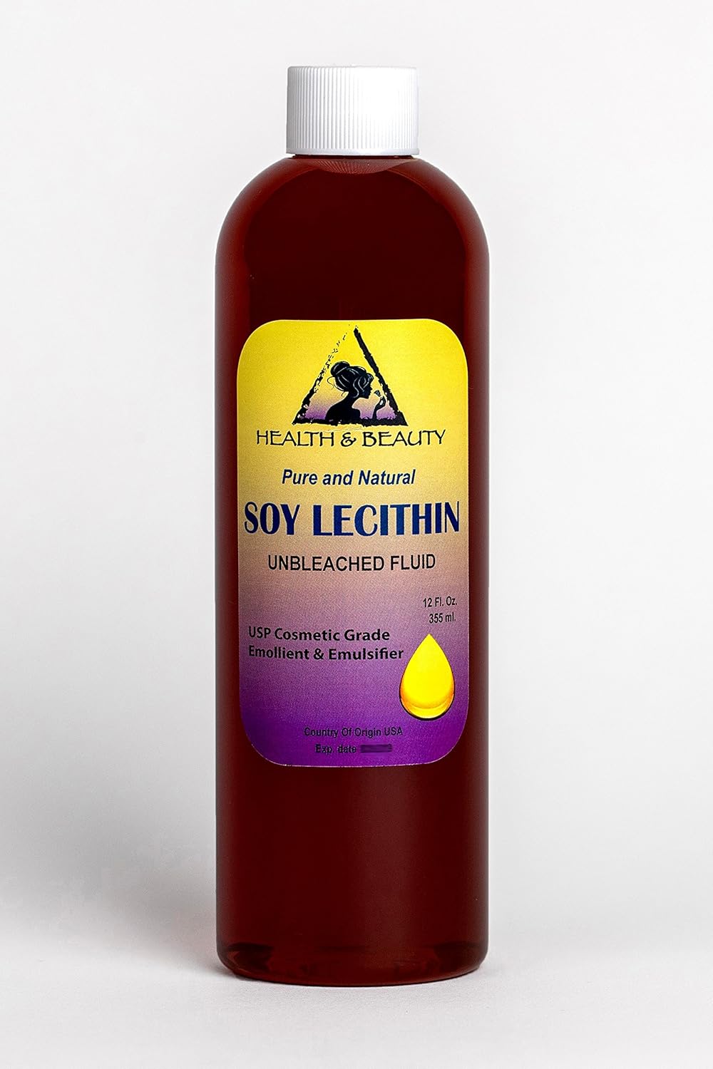 Lecithin Soy Unbleached Fluid Liquid Emulsifier Emollient