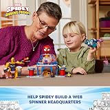 LEGO Marvel Team Spidey Web Spinner Headquarters 10794 Building Toy view 3
