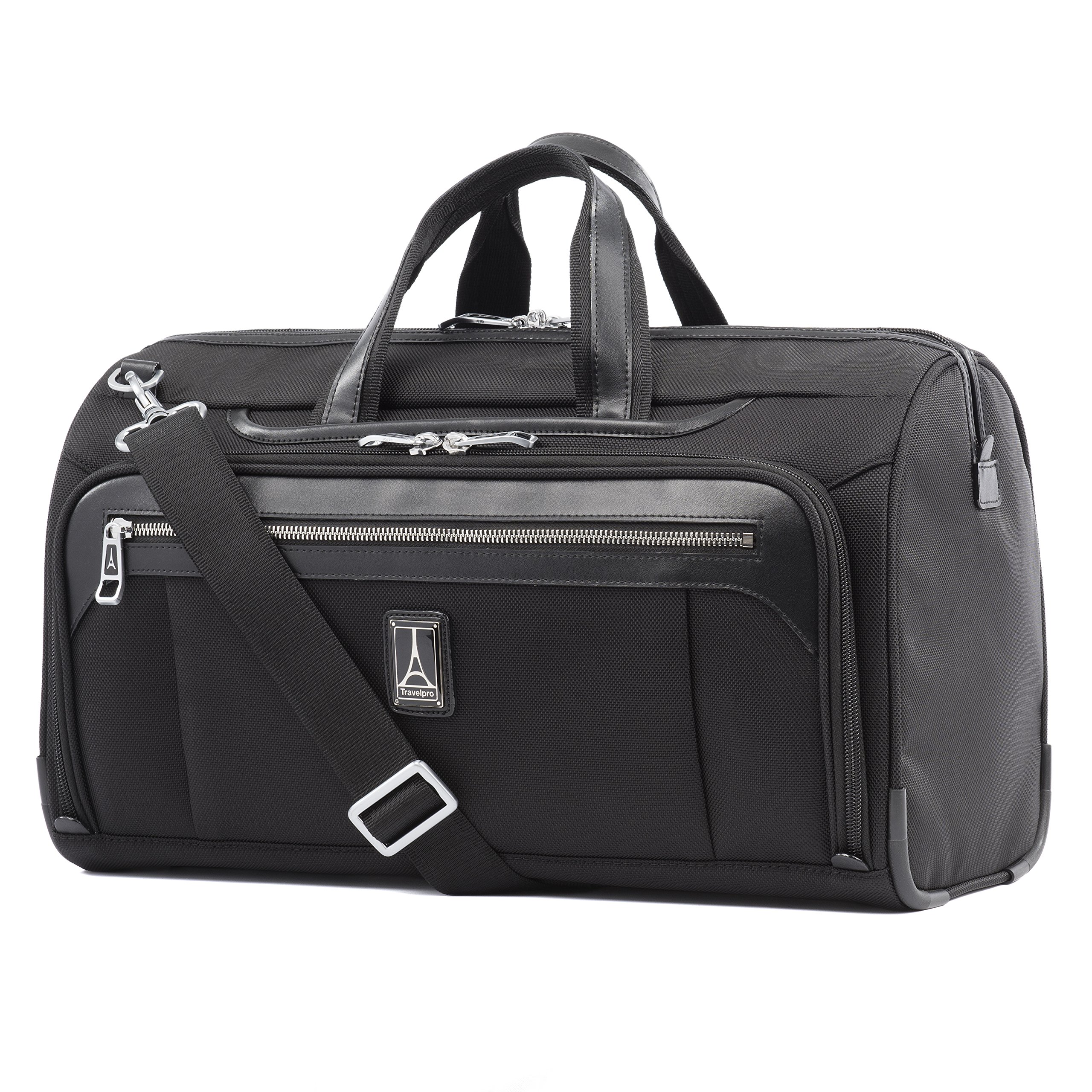 Travelpro Platinum Elite Regional Underseat Duffel Bag, Shadow Black, One Size