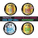 NEW Teaza Herbal Energy Pouch Mixed (4 pack) Peppermint-Tropical-Cool Mint Chill-Banging Black Cherry