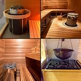 HOUSYLOVE Sauna Rocks, 36 lb Box of Natural Lava Stones for Sauna view 6